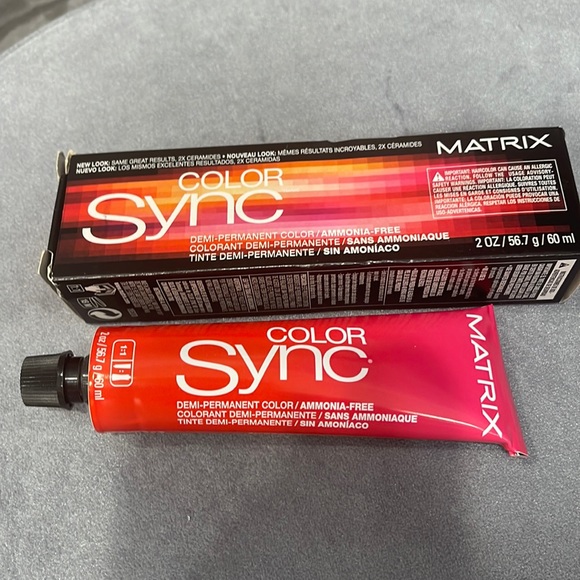 Matix Hair Matrix Color Sync Demipermanent Haircolor 2oz Copper Red